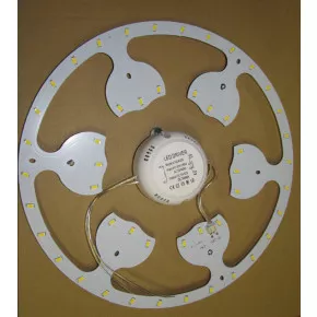 LED kruhový modul, 24W, teplá bílá