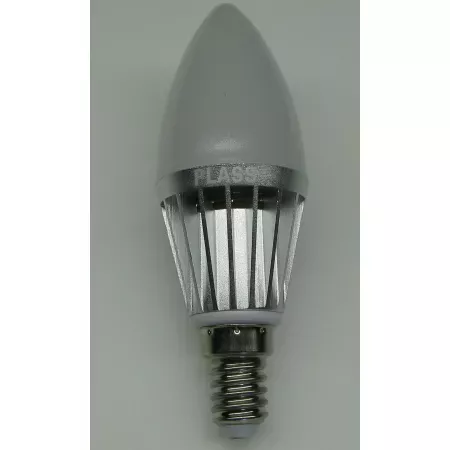 LED svíčka E14, 6W, neutrální bílá
