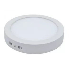 Přisazený LED kruhový panel, 18W, teplá bílá