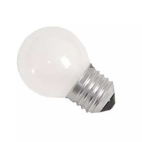 Žárovka s paticí E27, G45, 25W, matná