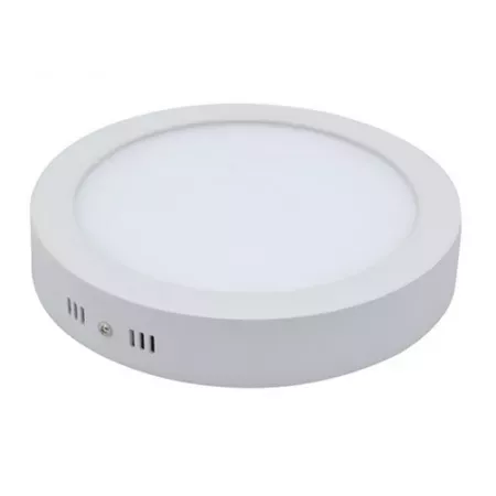 LED panel - kruhový přisazený, 24W, teplá bílá