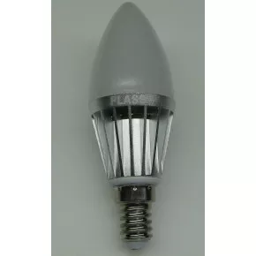 LED svíčka E14, 6W, teplá bílá