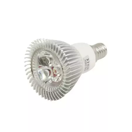 LED žárovka E14, 3,8W, teplá bílá
