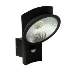 PIR Zahradní LED svítidlo, 23cm, 6W, WW