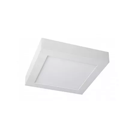 LED panel - čtverec přisazený, 18W, teplá bílá
